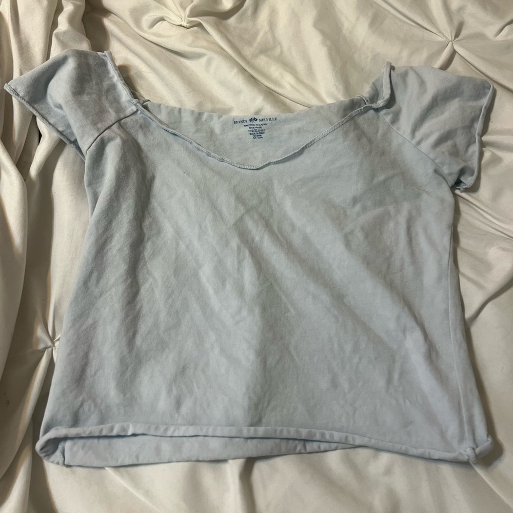 brandy Melville off the shoulder top